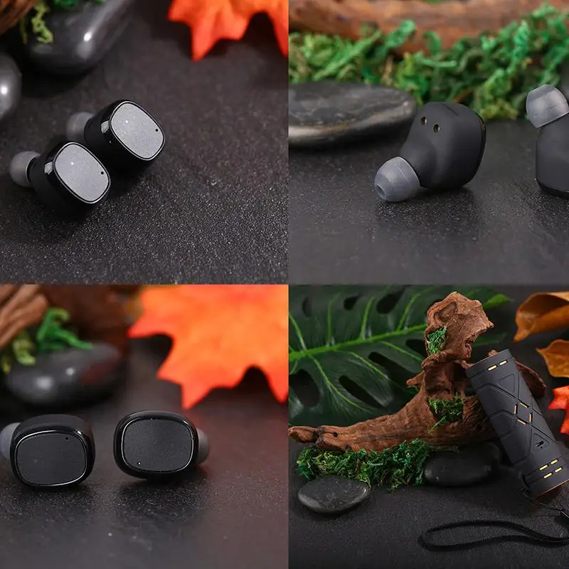 Kuulee Wireless Mini Bluetooth Stereo Headset In-Ear Earphone Earbuds for iPhone and Android
