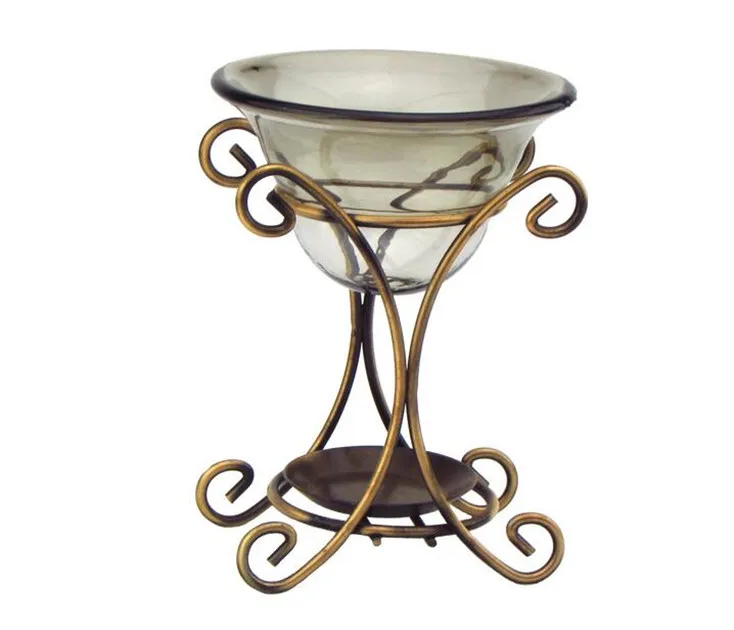 

New Arrival Incense Burner Iron Design Restoring Ancient Ways Aromatherapy Diffusion Air Humidifier Essential Oil Heater For Bar