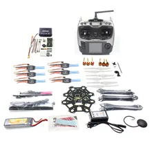 F08618-T DIY FPV Drone Hexacopter 6-axle Aircraft Kit HMF S550 Frame PXI PX4 Flight Control 920KV Motor GPS AT9 Transmitter