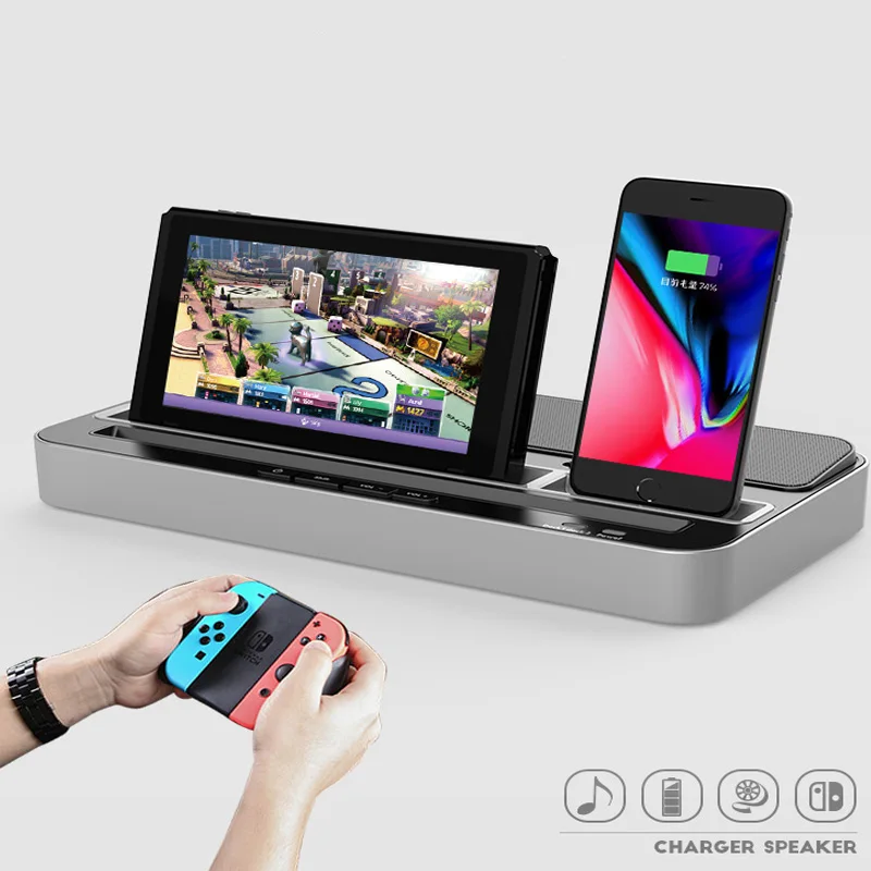 

2019 New Staly For Switch ipad iphone Android Smartphones Tablets Charger Speaker