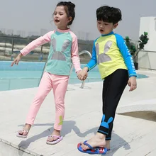 Детская одежда для купания; бикини для малышей; коллекция года; детская одежда для девочек; купальные костюмы; новые брюки с длинными рукавами для мальчиков; милая одежда в Корейском стиле