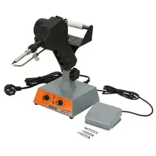 Управление педалью Авто Оловянная Подающая машина паяльная станция Регулируемая температура 220 В AU Plug