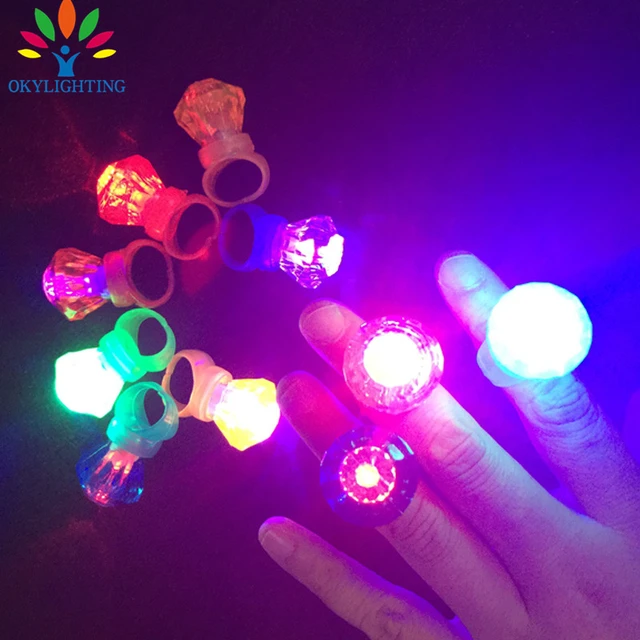 Led Finger Light Led Finger Light Party Bright Finger Ring Glow Ring Finger  Torch Toy Party Supplies24pcs-random Color | Fruugo ZA