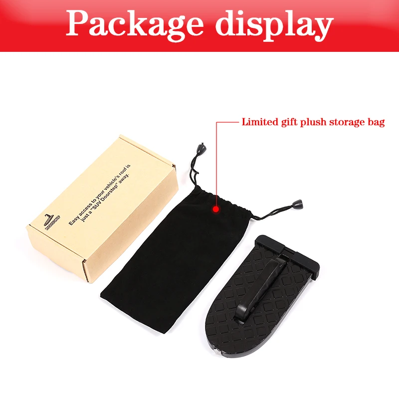 Designed for range rover Off road vehicle SUV Door Pedal Wash Tool Non-slip Climbing The Roof Ascending Auxiliary Ladder Folding