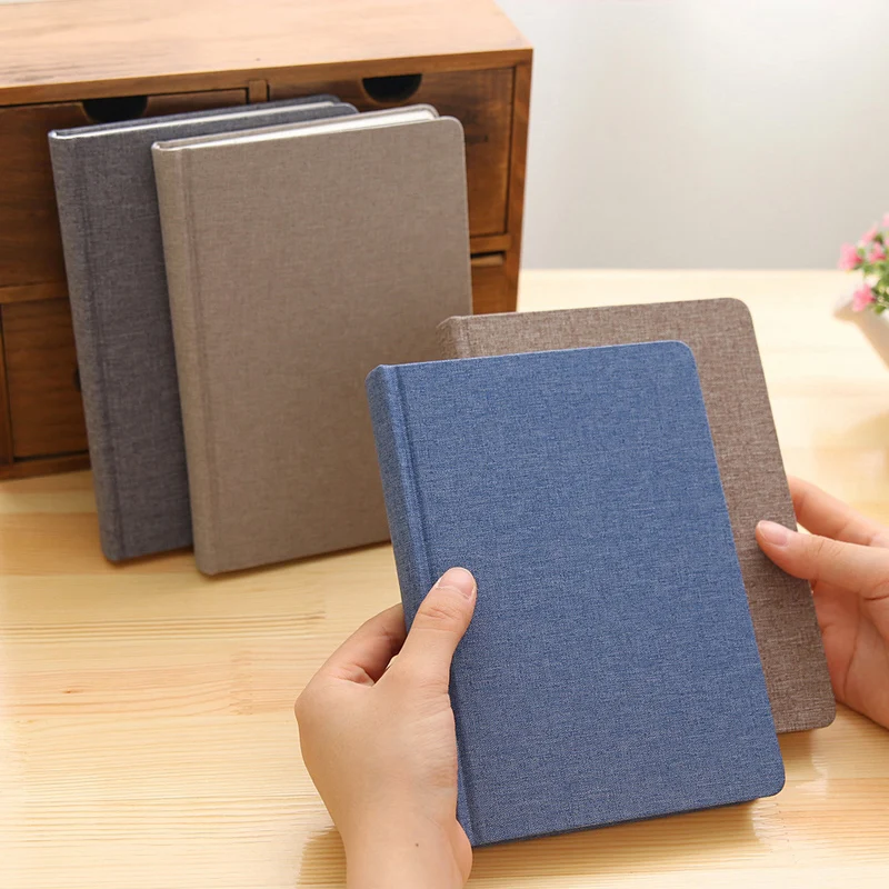 High Quality Life Retro Style Cloth Cover Notebook Office Stationery