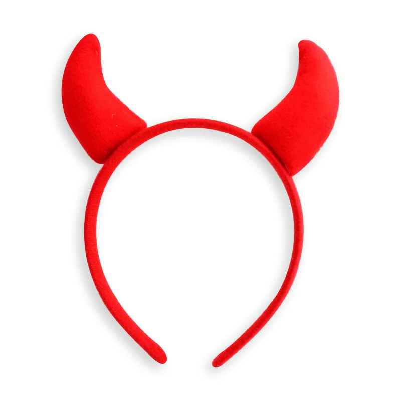 Fashion Devil Horns Hair Accessories Party Unisex Headband Kid Birthday