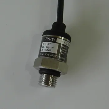 

Stainless Steel Water Pipe Pressure Sensor 2Mpa Internet of Things Voltage Sensor G1/4 Thread