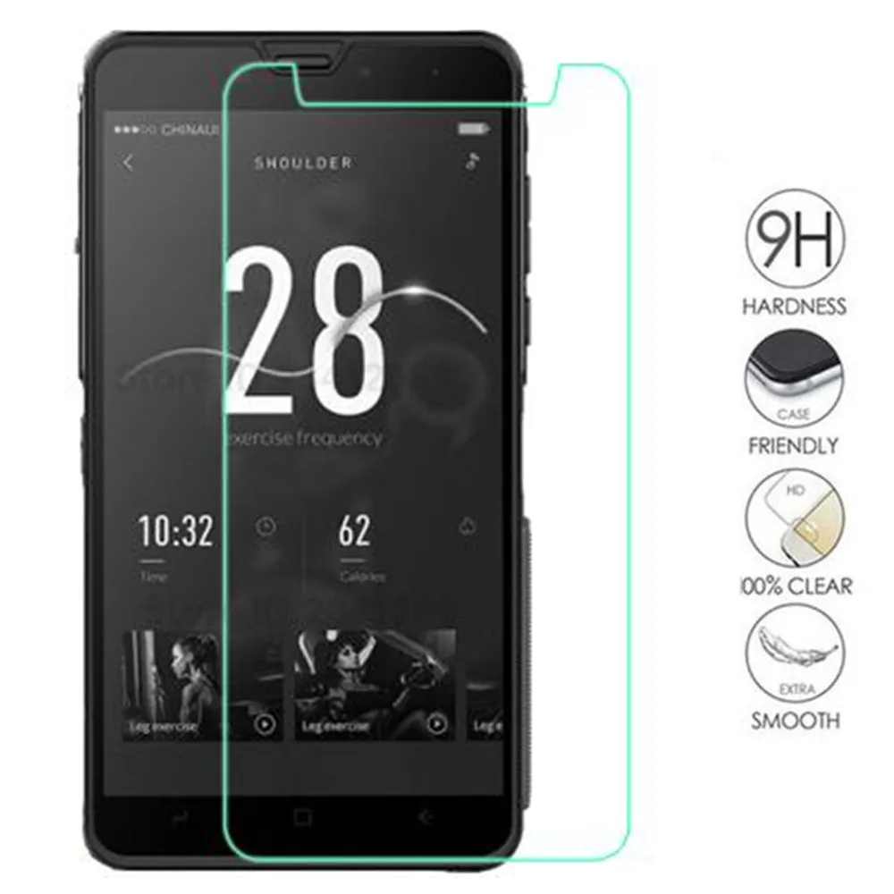 

For Elephone Soldier Screen Protector Tempered Glass For Elephone Soldier Glass 9H 2.5D Explosion-proof Anti-scratch Phone Film
