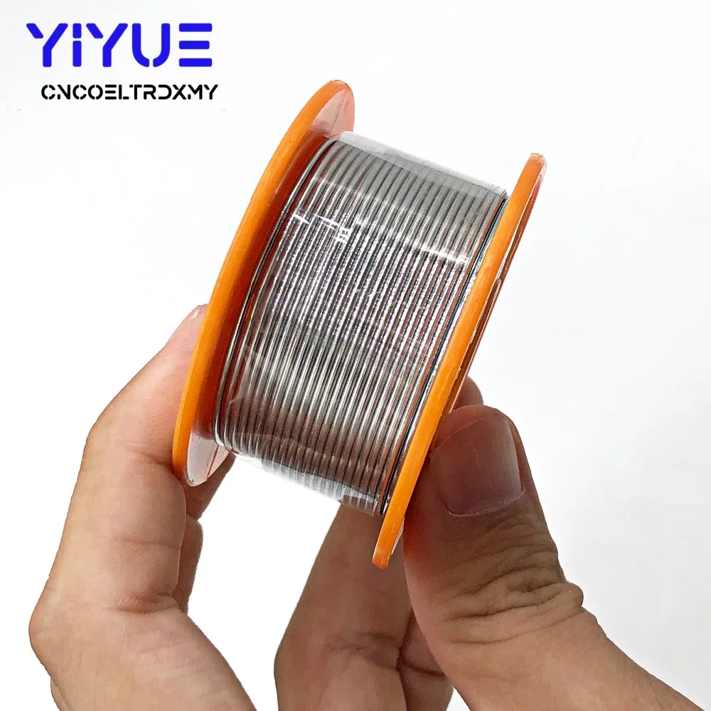 0.5/0.6/0.8/1MM 63/37 FLUX 2.0% 45FT Tin Lead Tin Wire Melt Rosin Core Solder Soldering Wire Roll 0.5/0.6/0.8/1MM 63/37 FLUX 2.0% 45FT Tin Lead Tin Wire Melt Rosin Core Solder Soldering Wire Roll