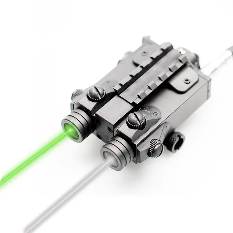 

Military Green Laser And Ir Laser Sight Rifle Hunting Lazer Pointer Gun Picatinny Weaver Dropshipping Dual Beam Puntero Laser
