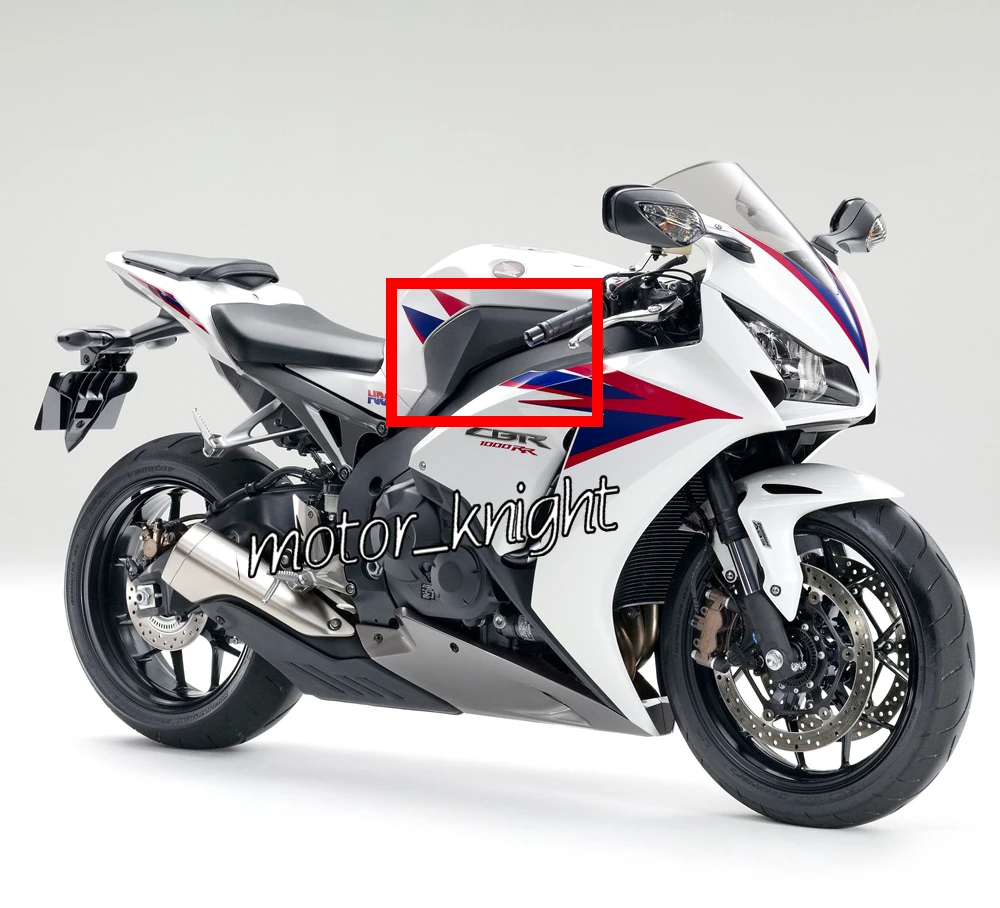 2 шт. карбоновый резервуар боковой крышки панели обтекатель для Honda CBR1000RR 2012 2013