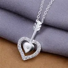 Retail & Wholesale Cheap Fashion Lady Heart Necklace Jewelry