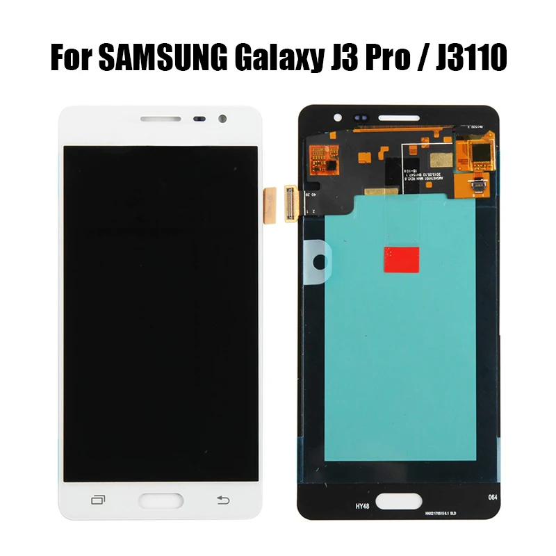 

Super AMOLED LCD For Samsung Galaxy J3 Pro J3110 LCD Display Touch Screen Digitizer Assembly Replacement Parts For j3110