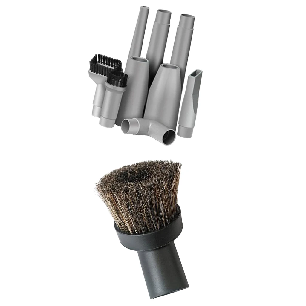 10Pcs Compatible Vacuum Attachment Accessories Set Vacuum Brushes /Power Nozzle /Connector/Extension Wand Cleaning Brushes