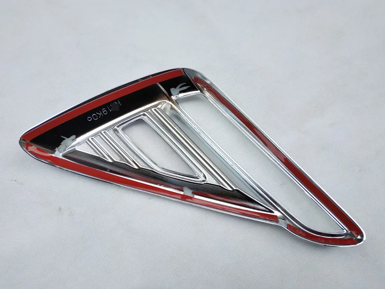 For Kia Cerato k3 4 2019 Rear Tail Fog Light cover rear fog lamp Trim car accessories plastic Chrome