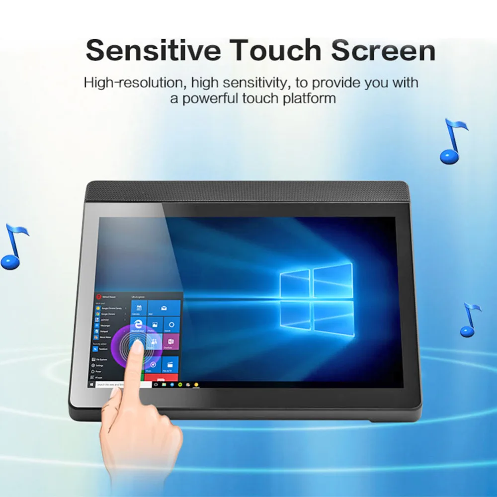 VAKIND T9 Win 10 Touch Screen Mini PC Intel Cherry trail T3 Z8350 2G/32G 4G /32G WiFi Business Household Media Player