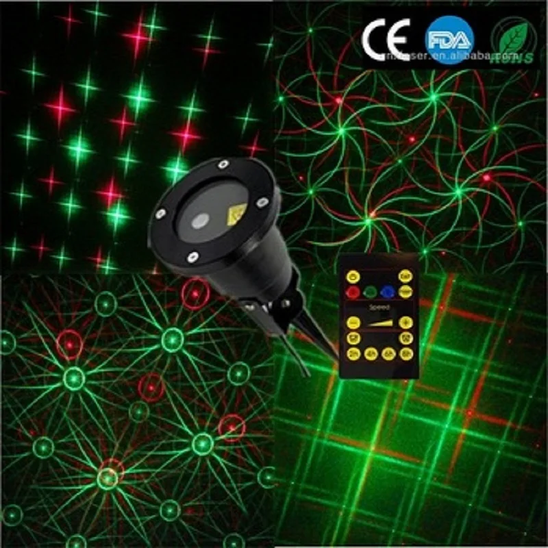 Wholesale newest outdoor Christmas projector multipattern Christmas