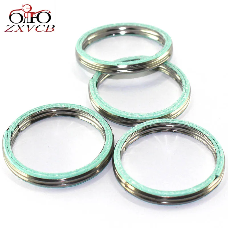 

Exhaust motorcycle 4 PCS for honda CB 450 CB450 SC/T Nighthawk 1982-1986 CB450T Hawk 1982 CB500 /K1/K2 Exhaust Pipe Gasket Seal