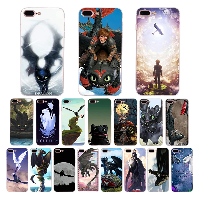 

Toothless How To Train Your Dragon fitted Cute Phone Case for iPhone 8 7 6 6S Plus X XS MAX 5 5S SE XR Soft silicone Fundas Capa