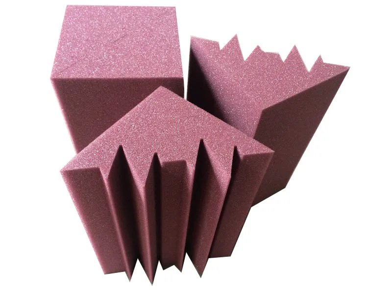 

4 PCS ACOUSTIC STUDIO BASS TRAP IN BURDUNDY COLOR BEST PRICE AND GOOD QUALITY