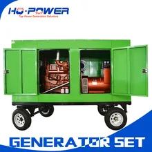 400kva бесщеточный электродвигатель 300kw Передвижной Прицеп дизель-генераторный агрегат комплект дизельного генератора