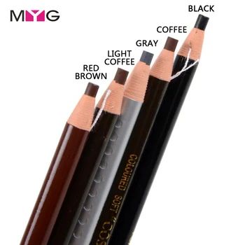 

MYG High Quality Eyebrow pencil Waterproof Longlasting Eye Brow Liner Shapper Eyebrow Enhancer Pencil Makeup Pen Free Shipping