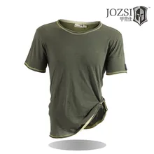 JOZSI Мужская Уличная рок с коротким рукавом дышащая велосипедная походная Спортивная футболка мужская хлопок пальто Топы