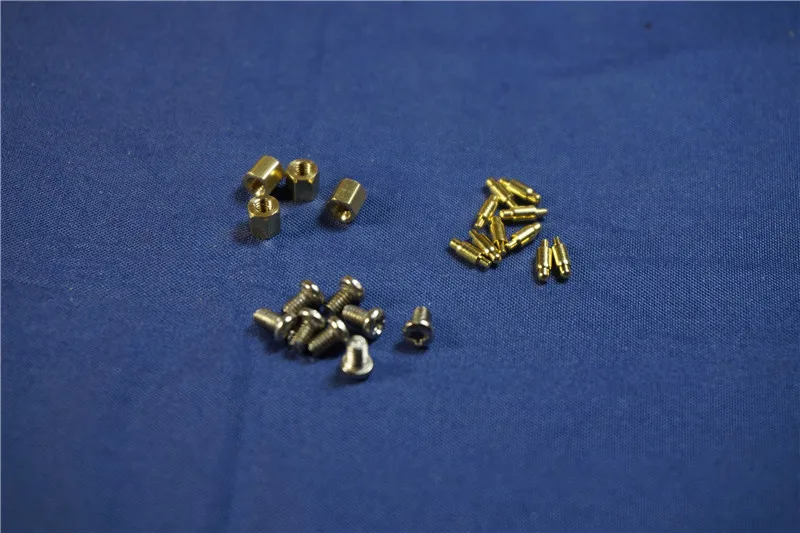 

10pcs Spring Loaded Pogo Pin 4pcs M2.5x4 Spacers 8pcs M2.5x3 Bolt Apply for Raspberry Pi Zero Solderless GPIO Pogo Pin pHAT Kit