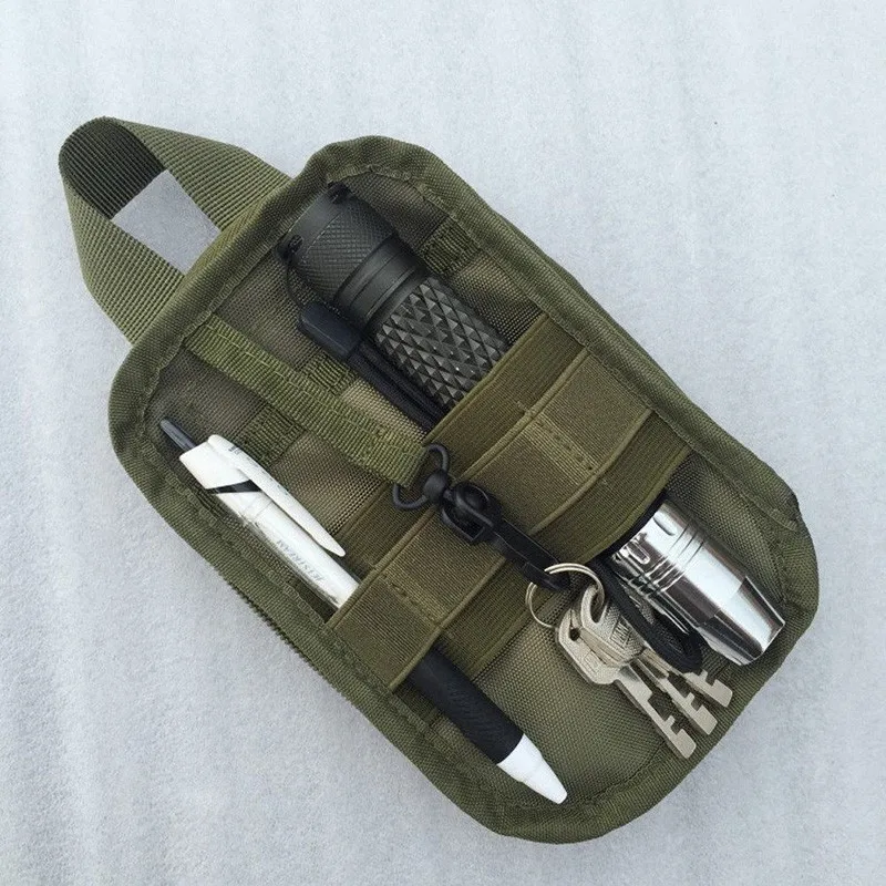 Outdoor Tactical Waist Solid Sports Hunting Pack Belt Bag EDC Camping Hiking Phone Pouch Wallet