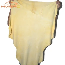 1pcs Auto Care Extra Large Auto Car Natural Drying Chamois 60 x 90cm approx free shape Cleaning Genuine Leather Cloth
