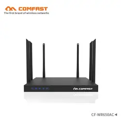 COMFAST 1750 Мбит/с gigabit высокой мощности беспроводной маршрутизатор wi-fi 802.11ac двухдиапазонный усилитель сигнала wi-fi маршрутизатор с 6 * 6dBi антенны