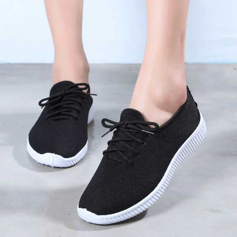 

Women Sneakers 2019 Fashion Women Platform Shoes Woman Breathable Non-slip Comfortable Shoes Casual Walking Sneakers Women Shoes