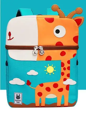 

Joyloading 3D Cartoon Animal Kids Dinosaur Giraffe Unicorn Whale Elephant Flamingo Solid Color Backpack Children Pack
