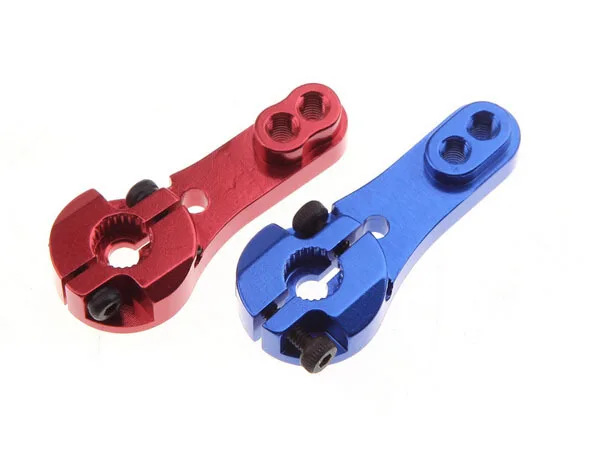10 шт./лот 25 т m3 металла rc servo arm рог для futaba savox xcore hl hsp hd питания 3-20 кг красный/синий |
