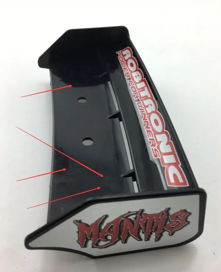 Корпус Багги RB HPI заднее крыло для hraxxas 1/8 RC HSP kyosho tamiya redcat fs racing hobao HN|Детали и