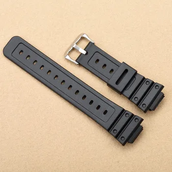 

Silicone watchband for casio G-shock GW-M5610 DW-6900 GW-M5600 DW-5600 G5700 Rubber Strap covex interface 16mm pu Watch band