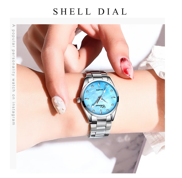 Elliptical Niche High-End Women's Watch - Luxury & Fashion