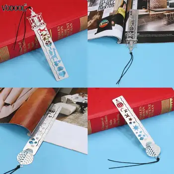 

Multi Function Metal Ruler Innovative Drawing Painting Bookmark Vintage Hollow Rulers Office School Stationery Supplies