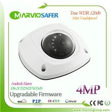 H.264 IP Mini Dome Network Camera DS-2CD2542FWD-IS CCTV Camaras Poe Build-in Microphone Upgradable Firmware