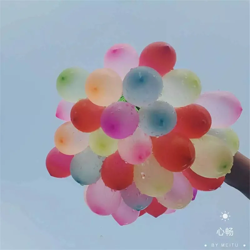 Летние детские игрушки воздушный шар водяной шар 111 пучки воды воздушные шары с конфетти