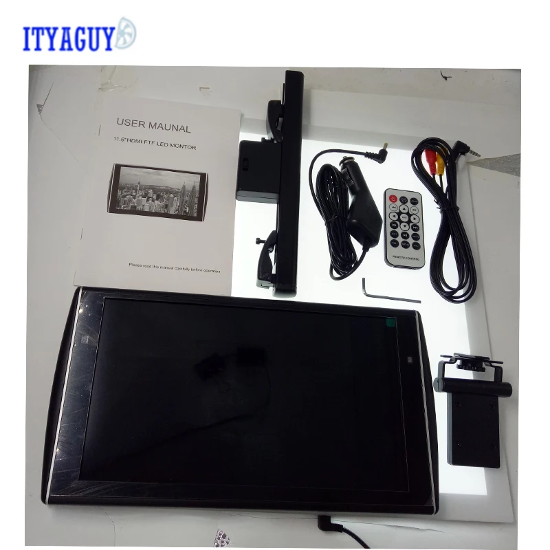 11 6 дюймов dvd-плеер Автомобильный Подголовник Монитор JD-1106M DVD monitorDVD Аудио Видео