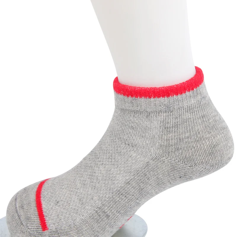 5 PairsLot Solid Boys Socks Cotton Kids Socks For Boys Breathable Thin Boys Socks With Striped Summer Children Clothing 3-12 Y (16)
