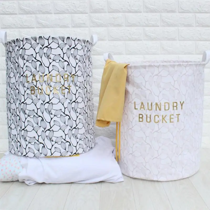 سلة الغسيل القابلة للطي قماش سلة التخزين برميل الإبداعية لعب الاطفال المنظم تخزين برميل الحاويات اللوازم المنزلية