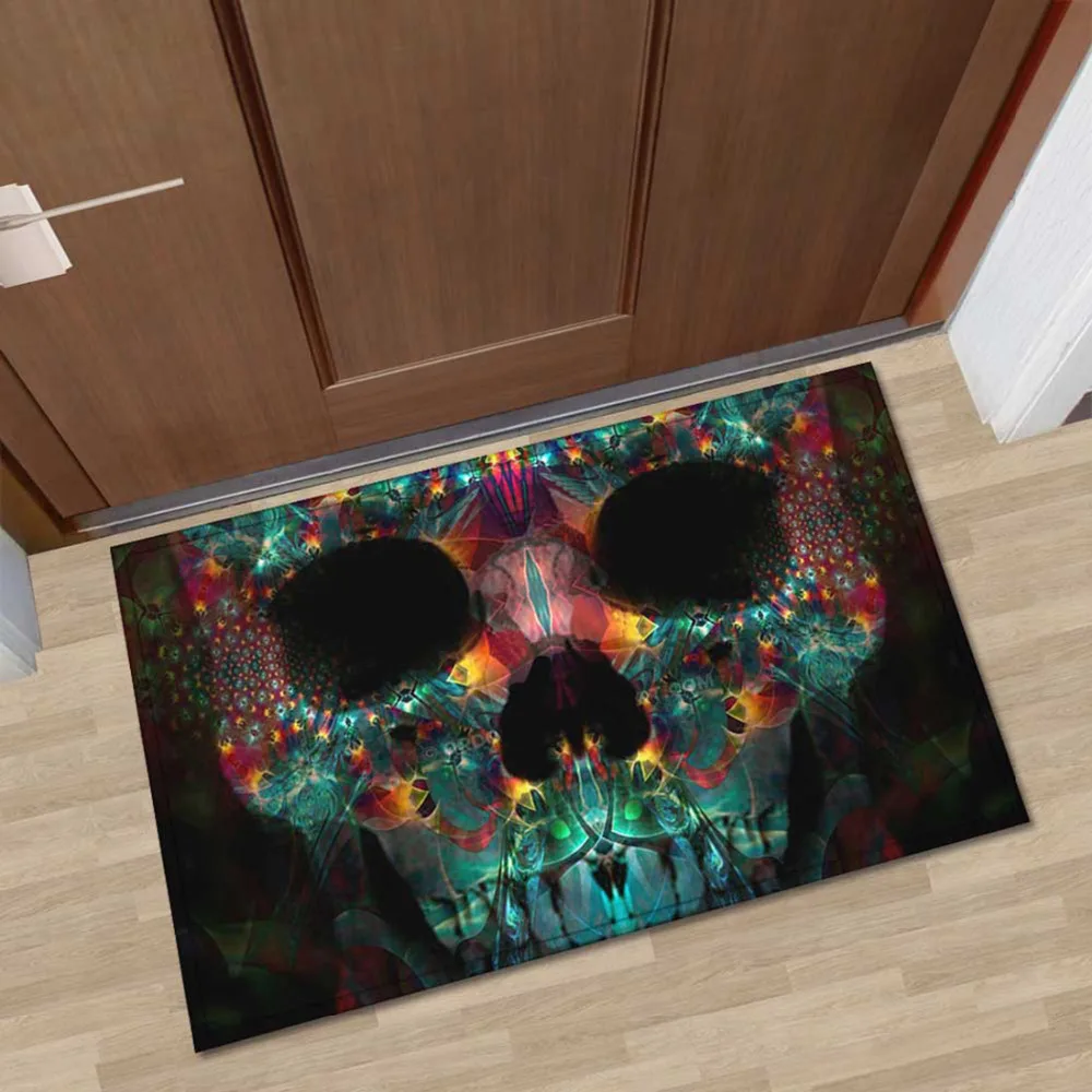 Kitchen Parlor Floor Mats for Halloween 3D Anti slip Floor Mats