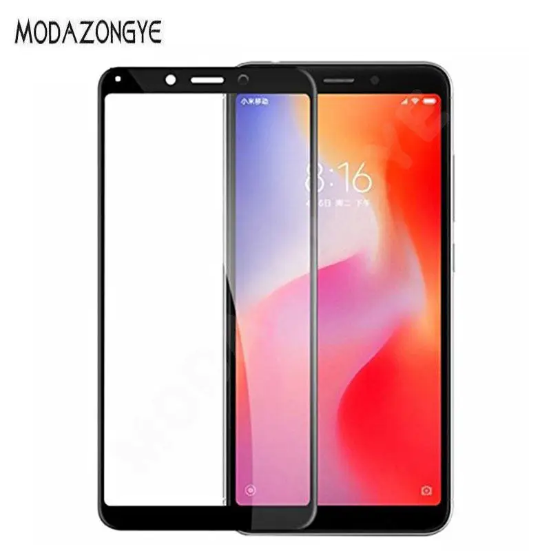 

For Tempered Glass Redmi 6A Screen Protector Redmi 6 A Full Cover Glass For Xiaomi Redmi 6A 6 A Redmi6 Redmi6A Pro Glass Film
