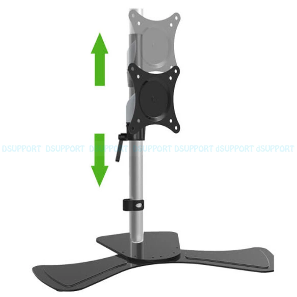 1"-27" ЖК светодиодный подъемный поворотный рычаг-держатель монитора полный движения компьютера настольная подставка Кронштейн загрузки 8kgs