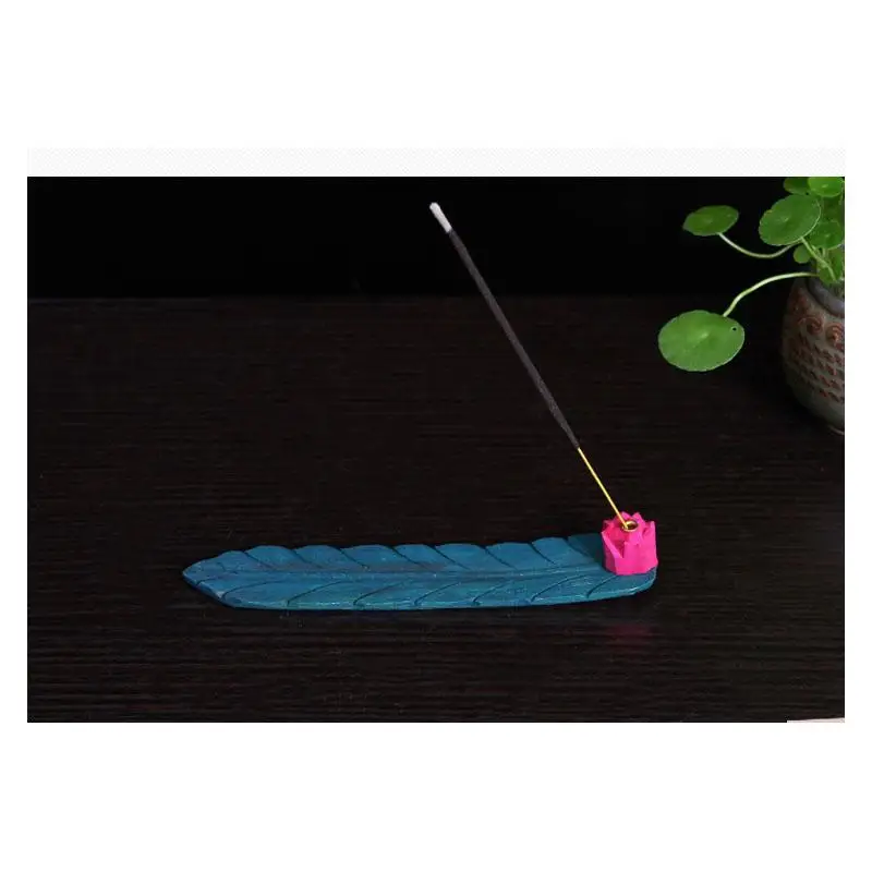 

1pc Natural Plain Wooden Incense Burner Stick Ash Catcher Holder Incense Ash Board Wood Aromatherapy Home Decor