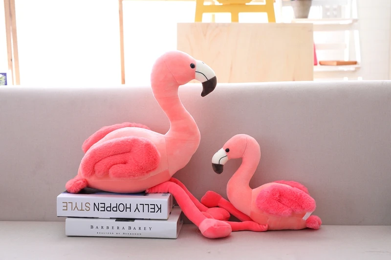 Details about   Pink Flamingo Model Soft Plush Toy Stuffed Animal Home Decor Cushion 35cm 
