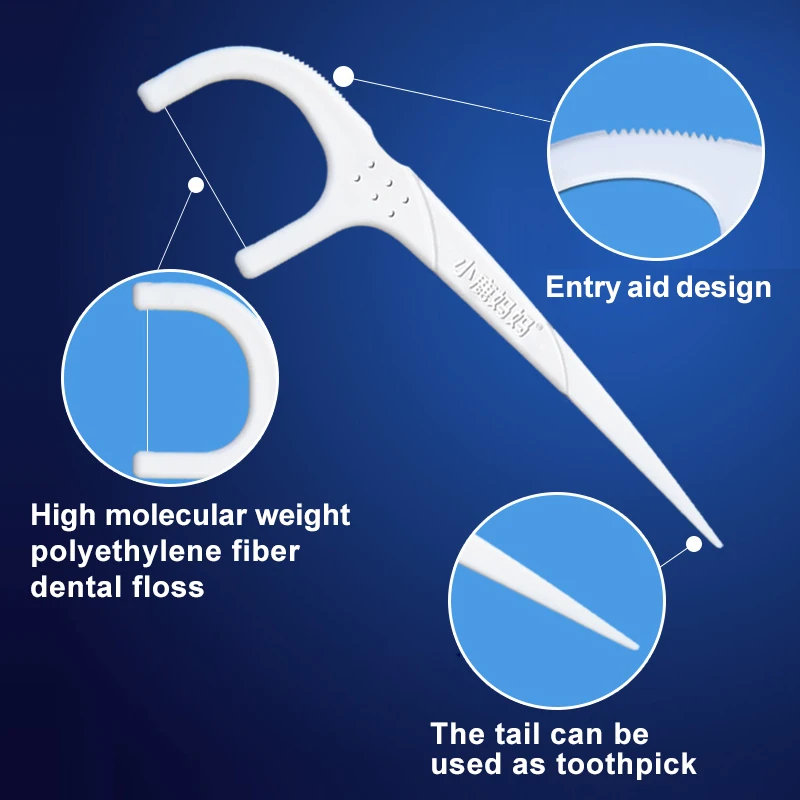 Бренд 50 шт. зубная нить очиститель нить палочки уход за полостью рта Чистка зубных протезов инструмент