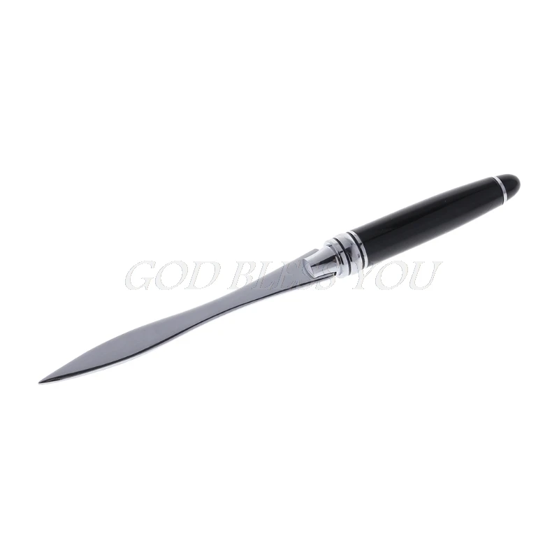 

Stainless Steel Letter Opener Metal Handle Envelopes Cutting Knife Divided File
